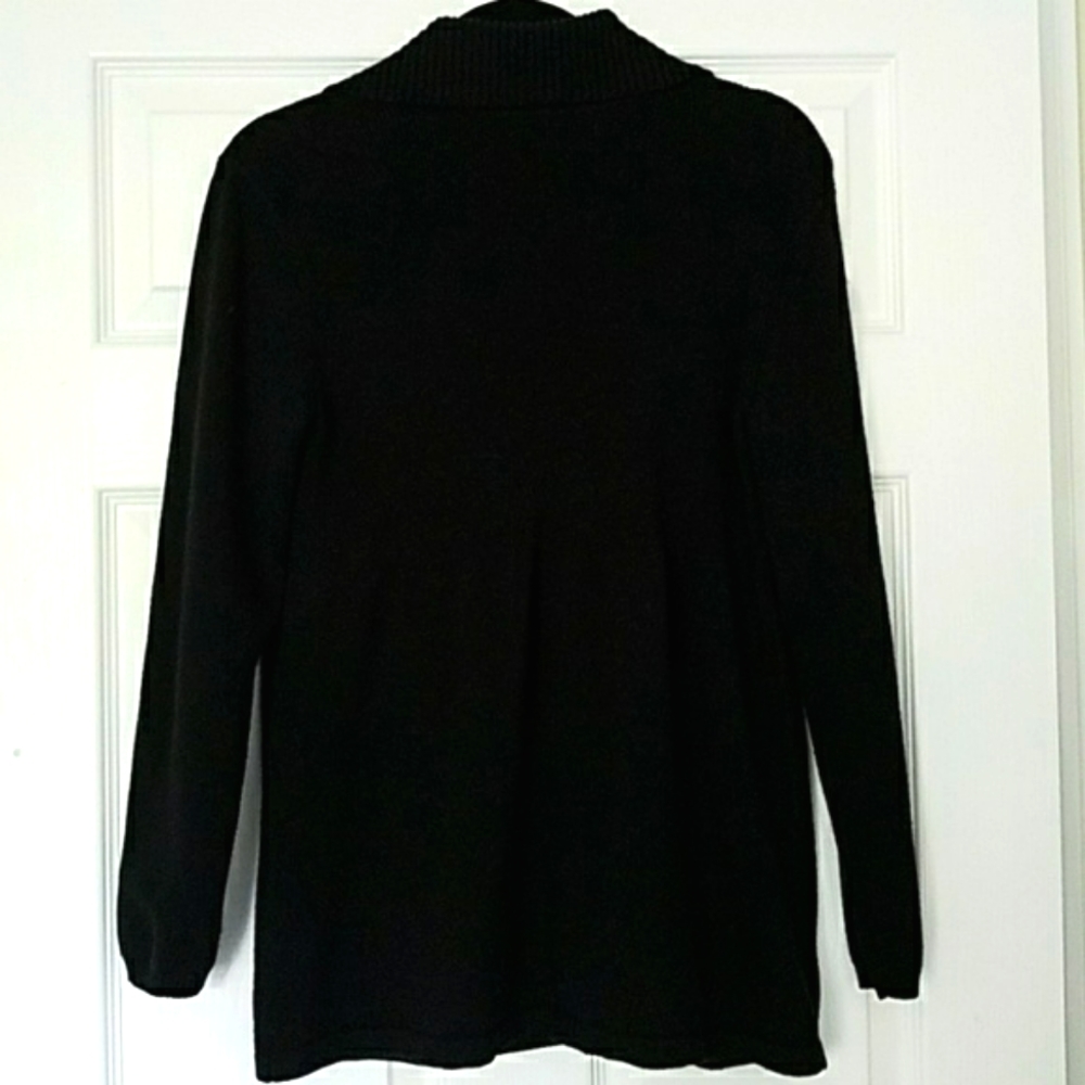 JM Collection Button Front Cardigan - Picture 4 of 5